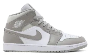 Air Jordan 1 Mid 'Linen' / 'College Grey'