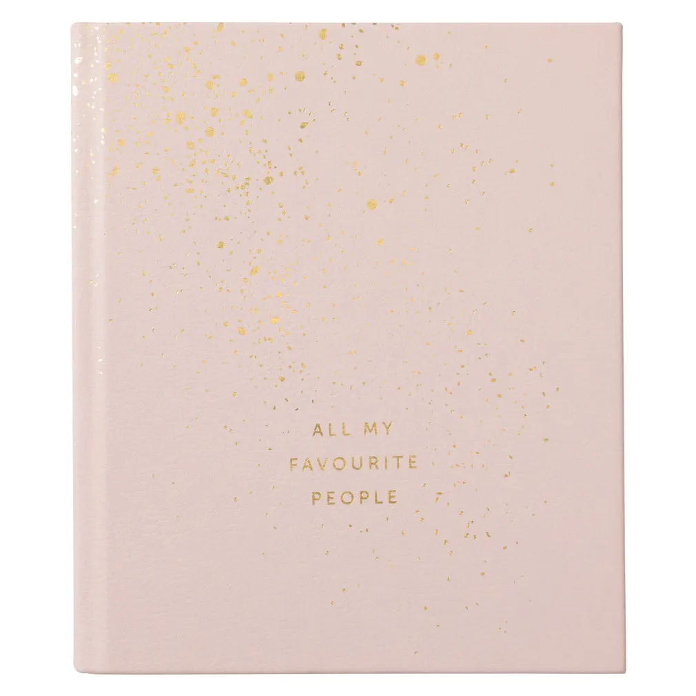 'All My Favourite People' Address Book | Rose