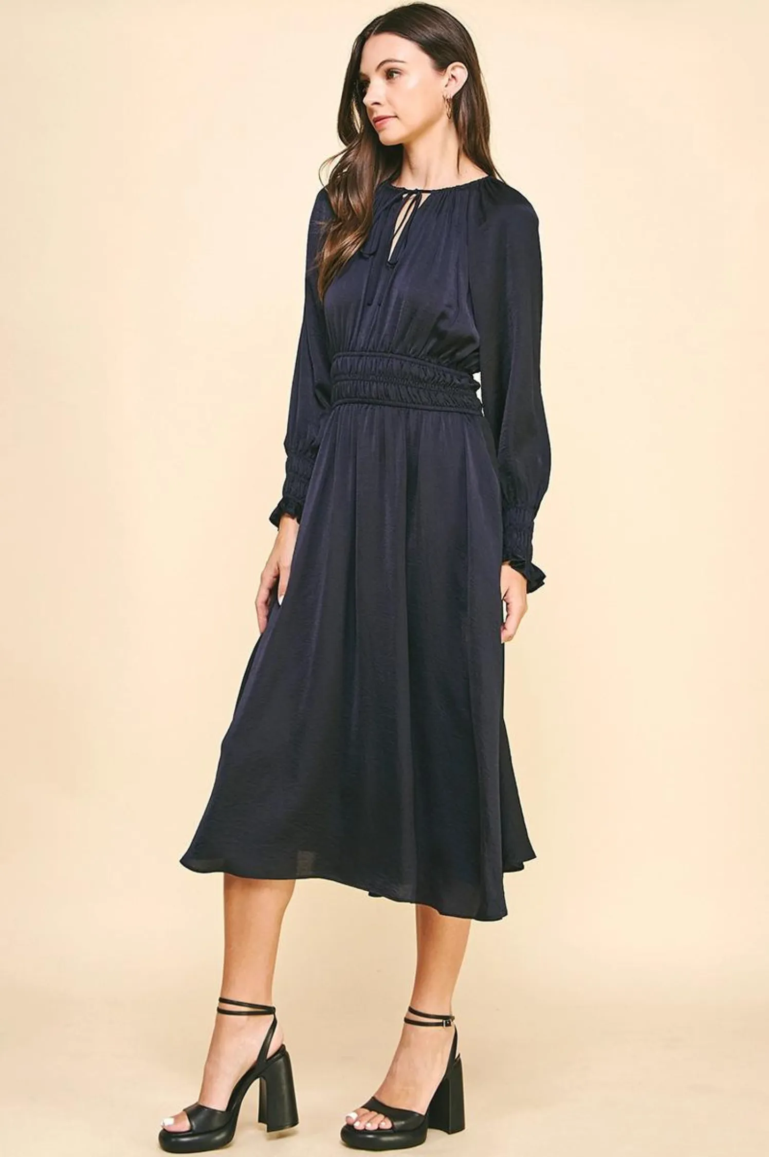 Ellen Long Sleeve Maxi Dress