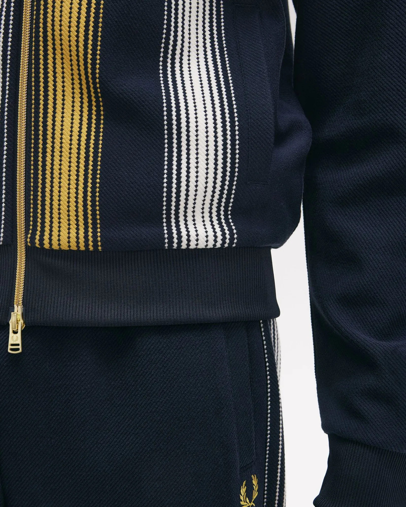 Fred Perry Ombre Stripe Track Jacket - Navy