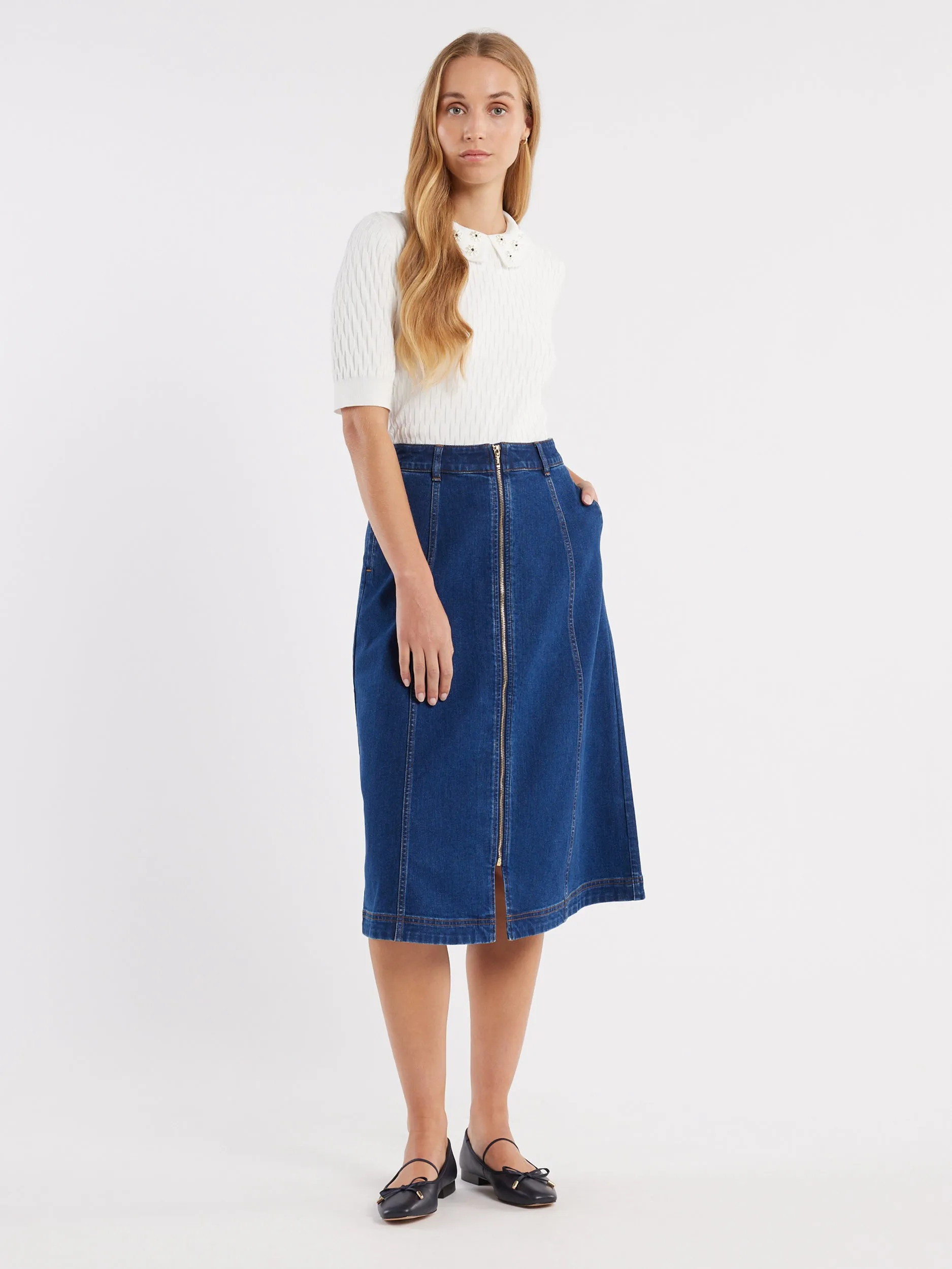 Georgie Denim Skirt