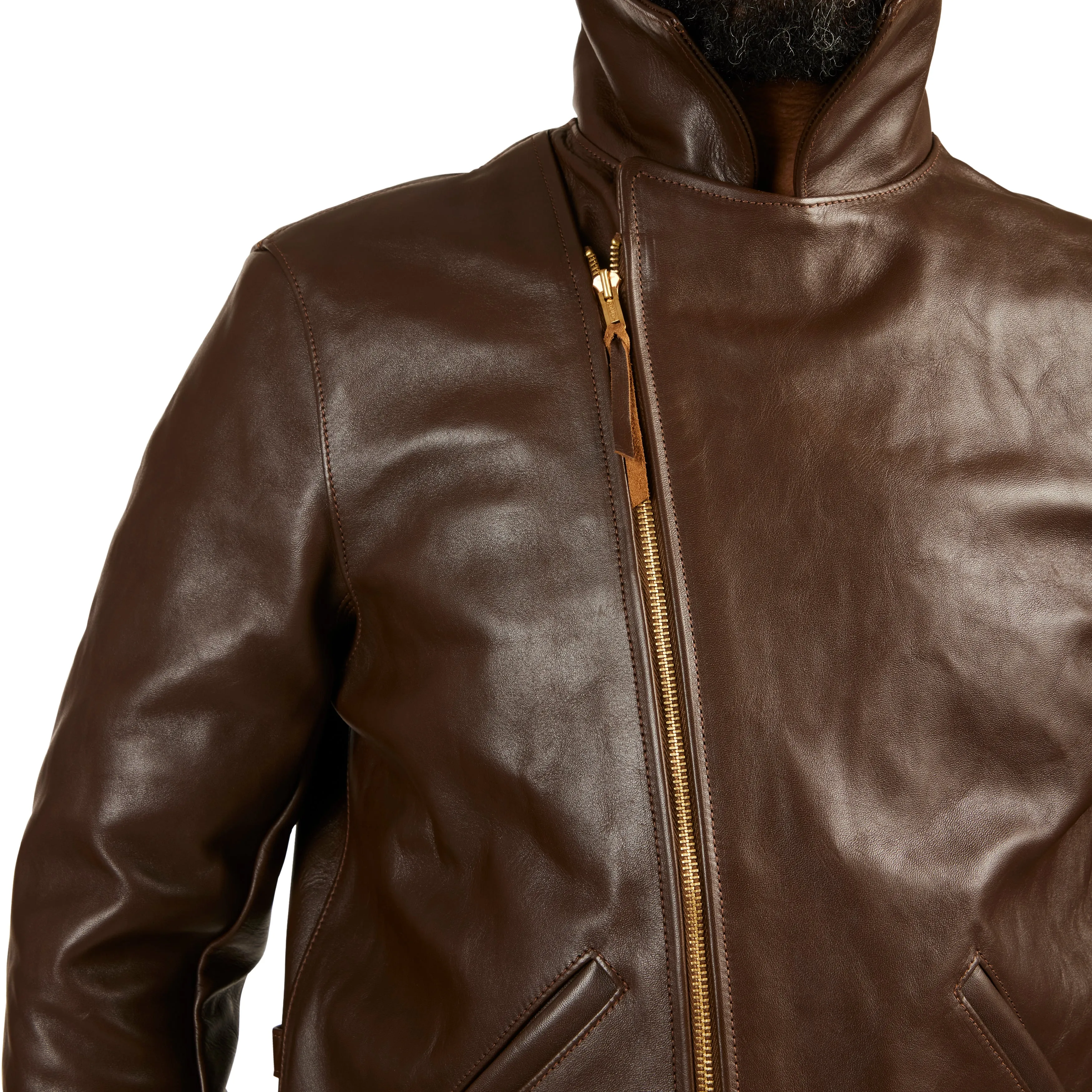 Horsehide Leather Double Rider Jacket