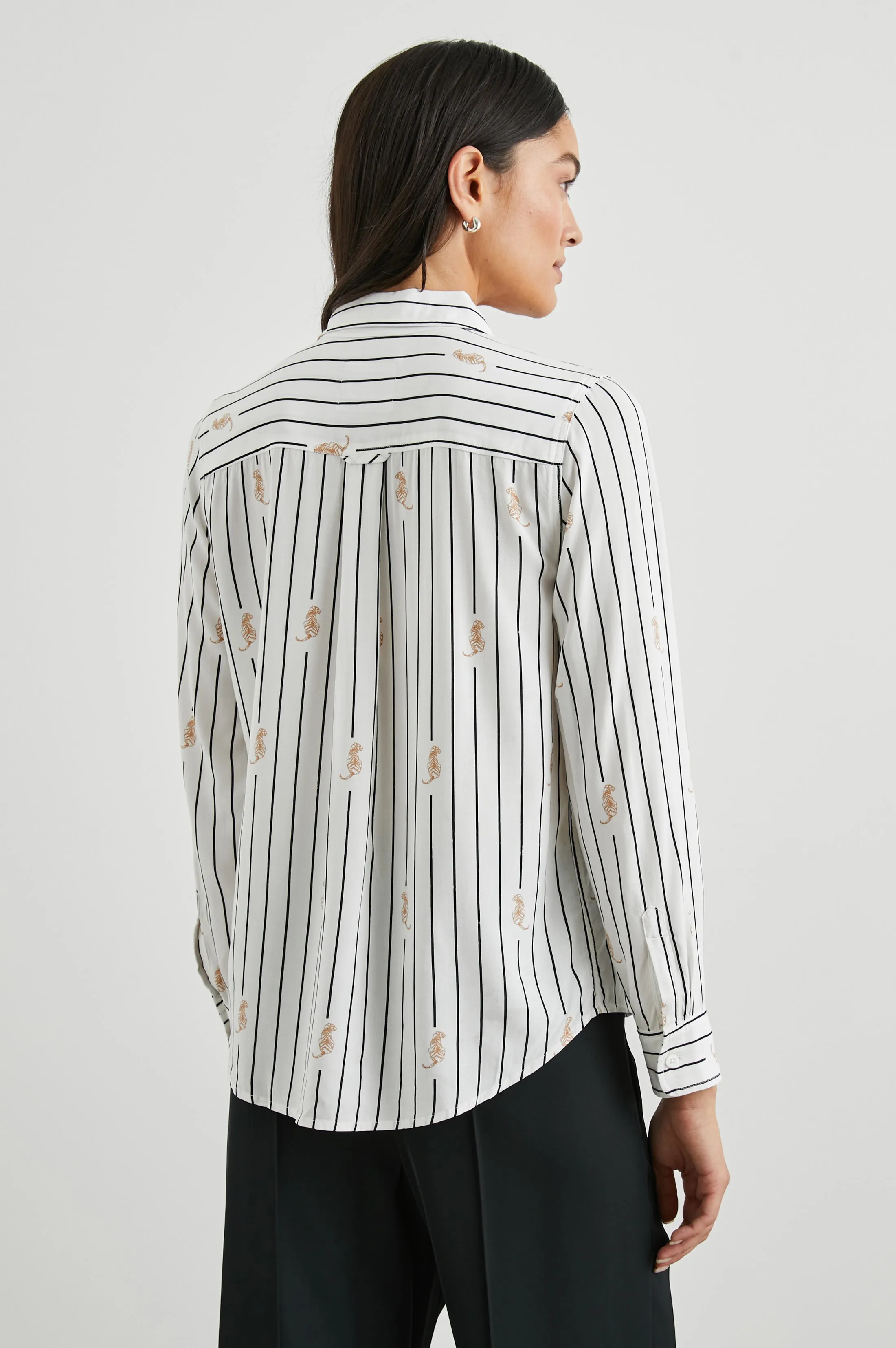 KATHRYN SHIRT - STRIPED TIGERS