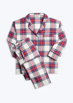 Marina Pajama Set in Cabin Plaid Flannel