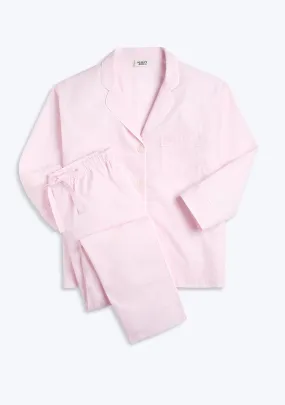 Marina Pajama Set in Pink End on End