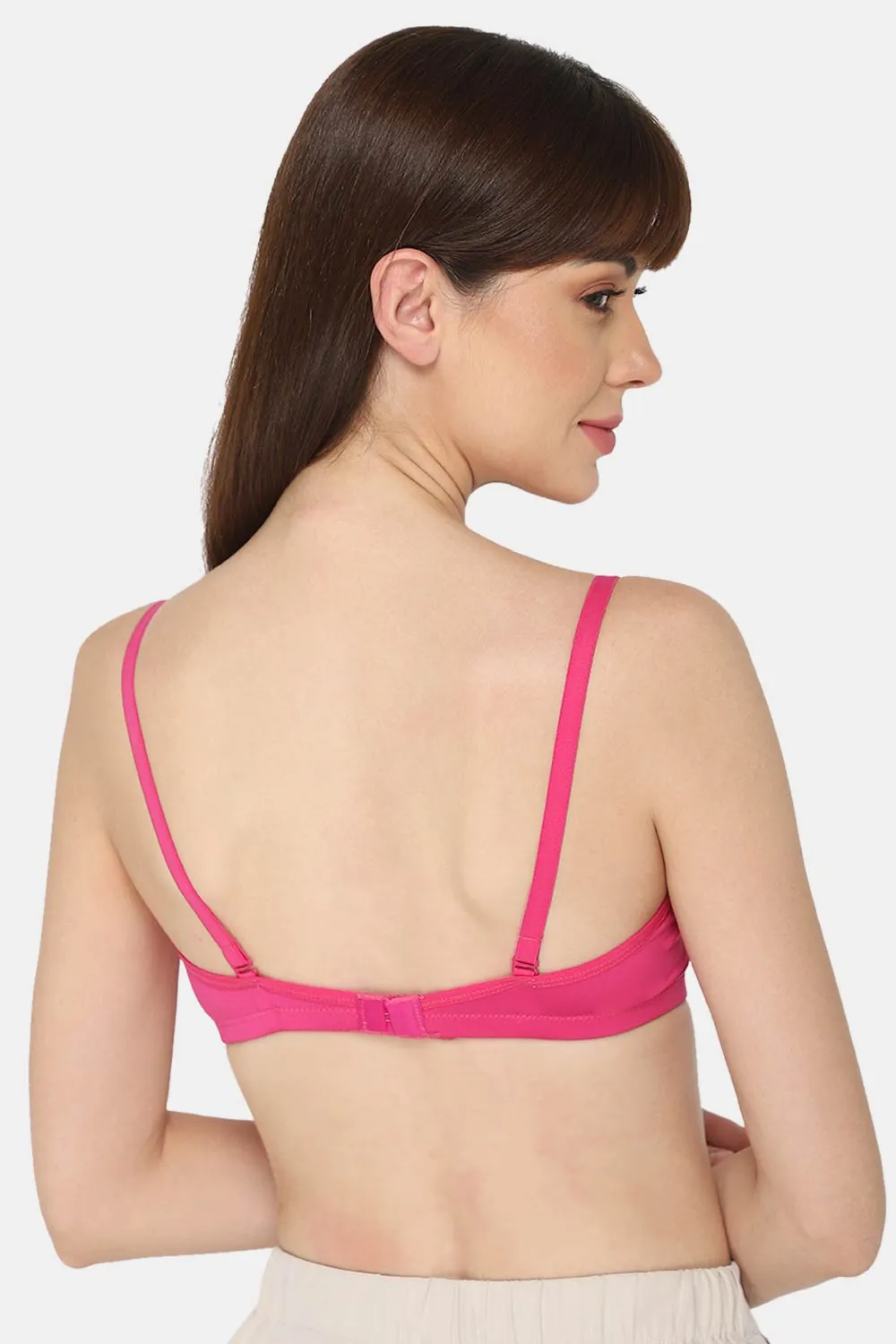 Medium Coverage Back Closure Intimacy Trendy Padded Vogue Bra - UC05