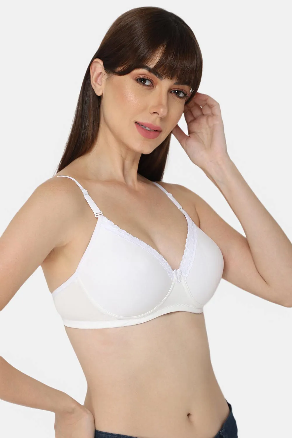 Medium Coverage Back Closure Intimacy Trendy Padded Vogue Bra - UC05