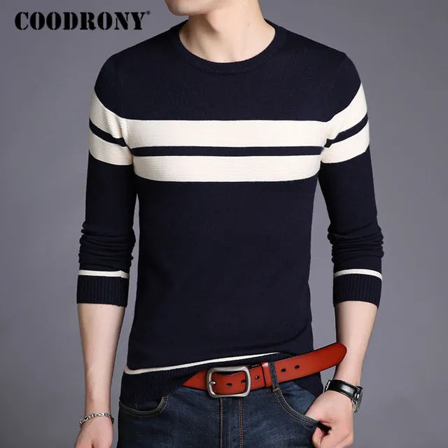 Men Knitted Cashmere Wool Pullover