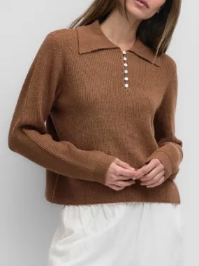 Michelle Button Sweater