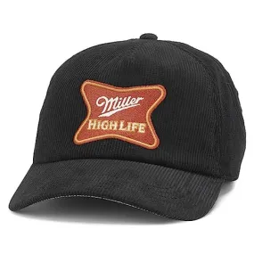 Miller High Life Roscoe Cord Baseball Cap