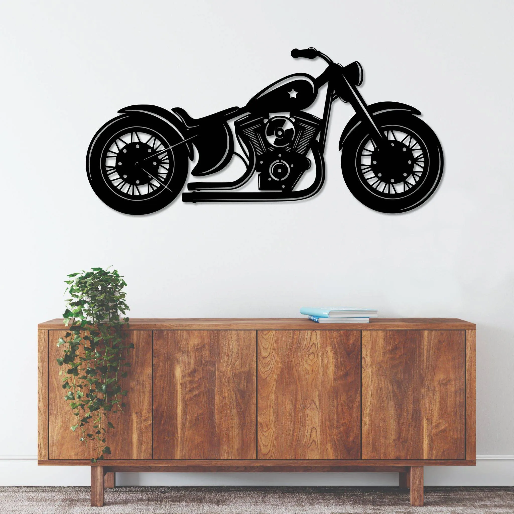 Motorcycle - Metal Wall Art