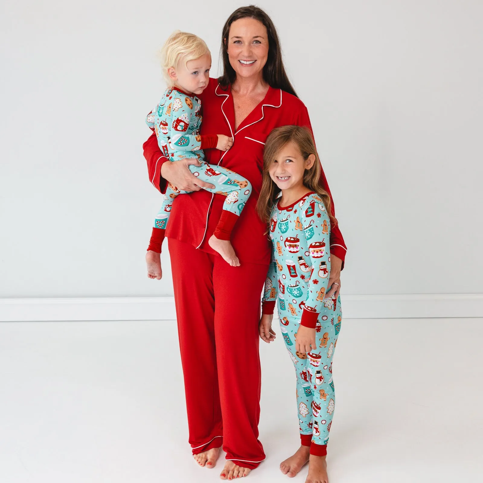 Peppermint Mocha Two-Piece Pajama Set