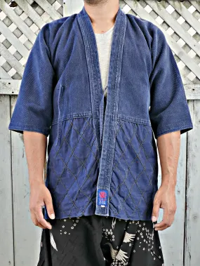 Post-1970 Vintage Indigo Kendo Gi Jacket