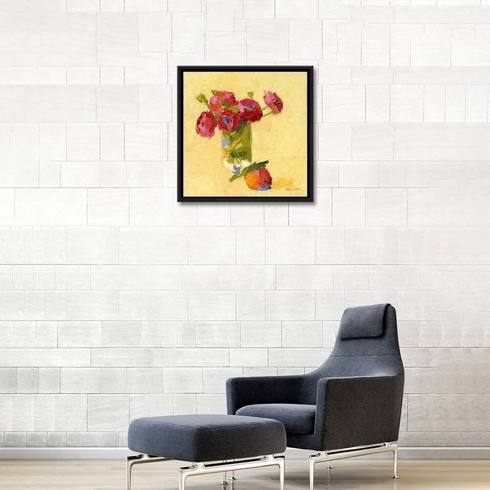 " Spring" Gallery Wrapped Floater-framed Canvas