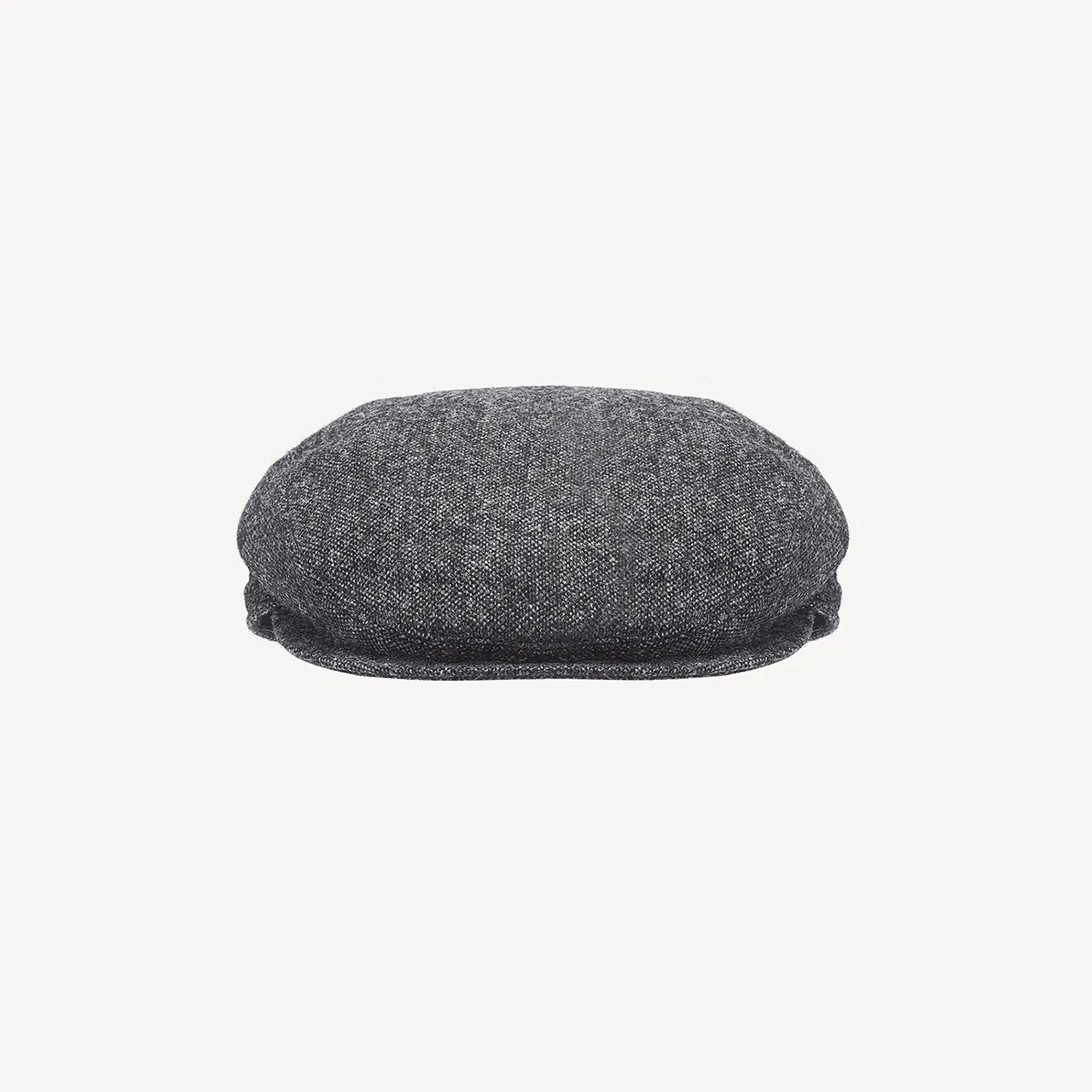 Slim Cap - Anthracite Melange Wool