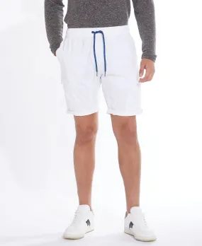 Westy Stretch Cargo Shorts (White)